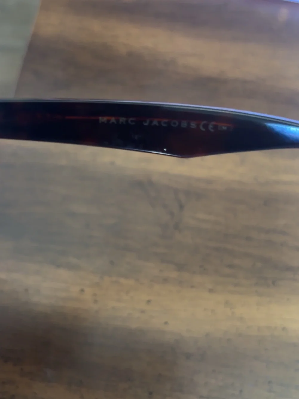 Marc Jacobs Dark Tortoise Rectangular Sunglasses